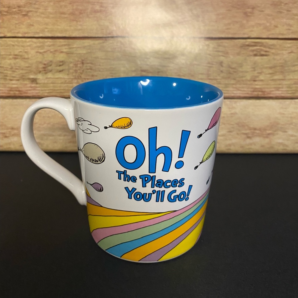 DR SUESS | “Oh The Places You Will Go” Coffee Tea Mug